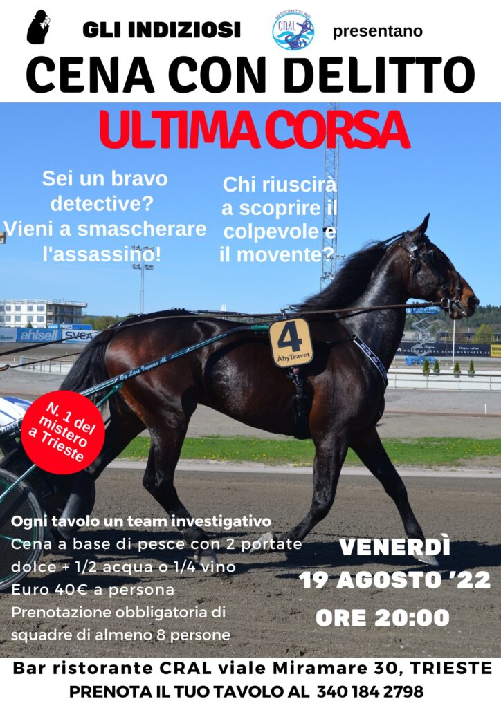 cena con delitto - Ultima Corsa - cena con delitto - Ultima Corsa