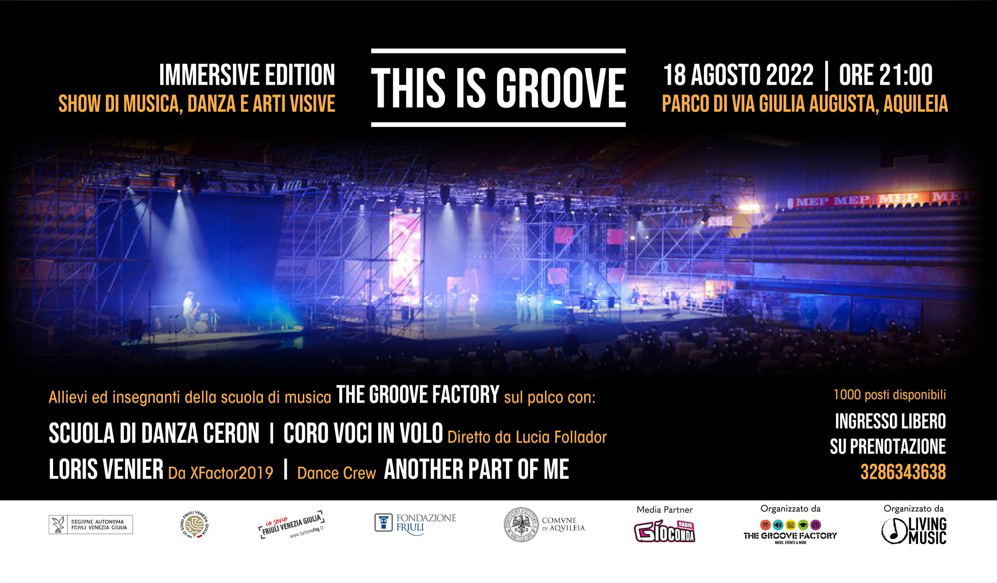 This Is Groove, AQUILEIA, Immersive Edition, Radio Gioconda