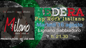 Hedera Live – Caffè Milano Hedera Live - Caffè Milano