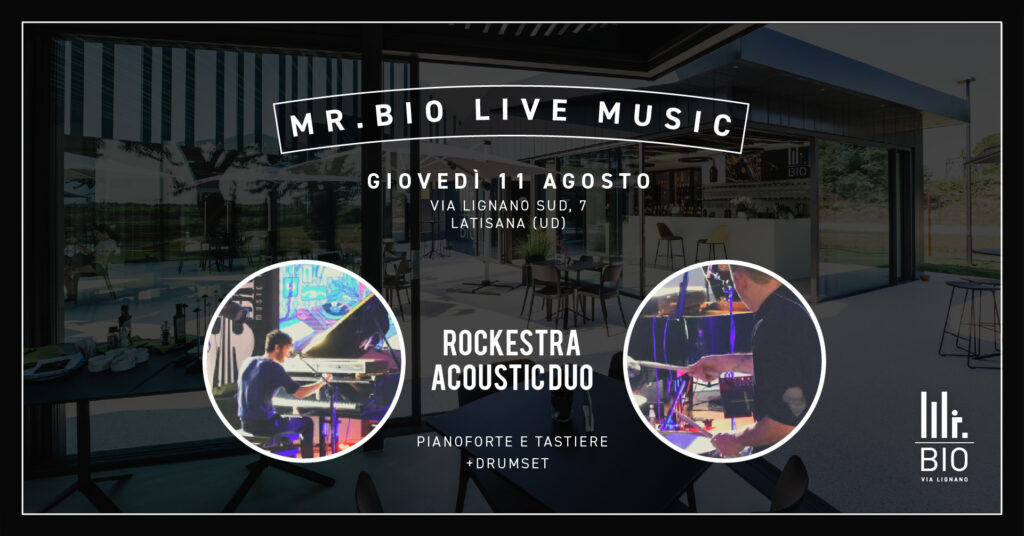 LIVE MUSIC - ROCKESTRA ACOUSTIC DUO - LIVE MUSIC - ROCKESTRA ACOUSTIC DUO