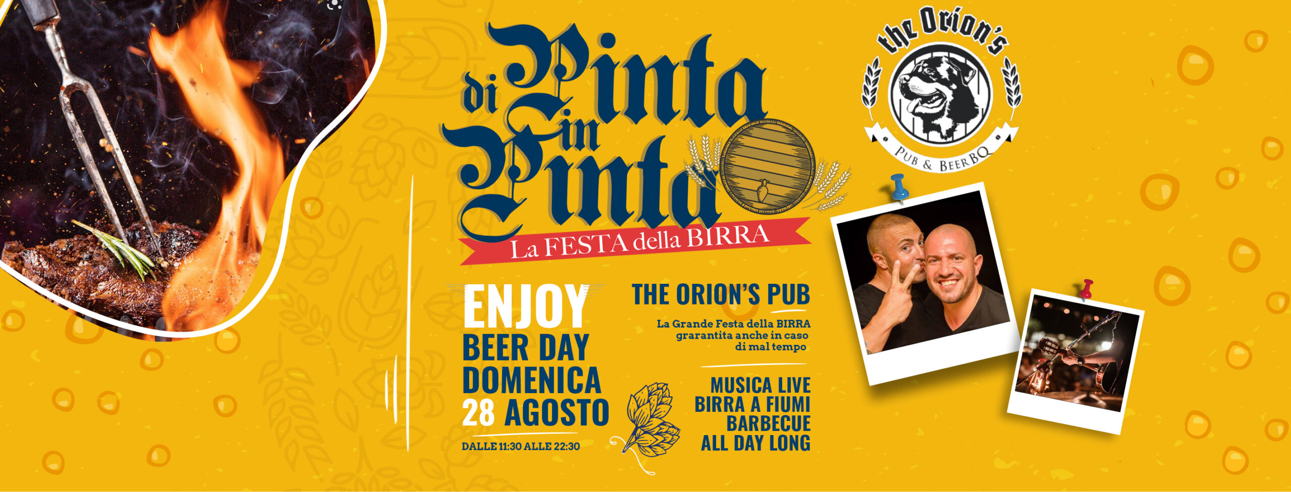 Di Pinta in Pinta, La Festa della Birra, The Orion’s - Pub & Beer BQ, Sevegliano, Udine