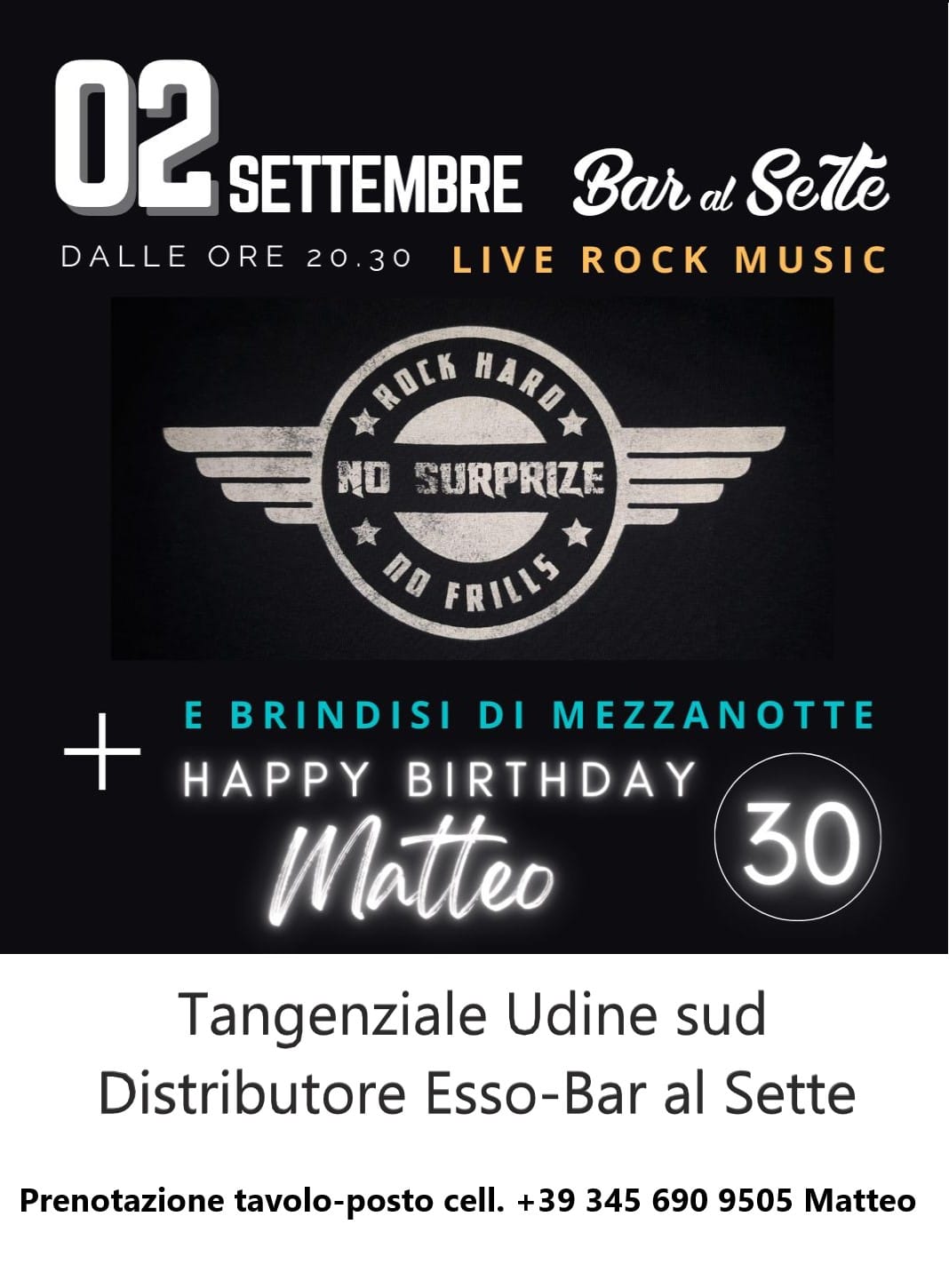 Rock al sette e i miei 30 anni - Rock al sette e i miei 30 anni