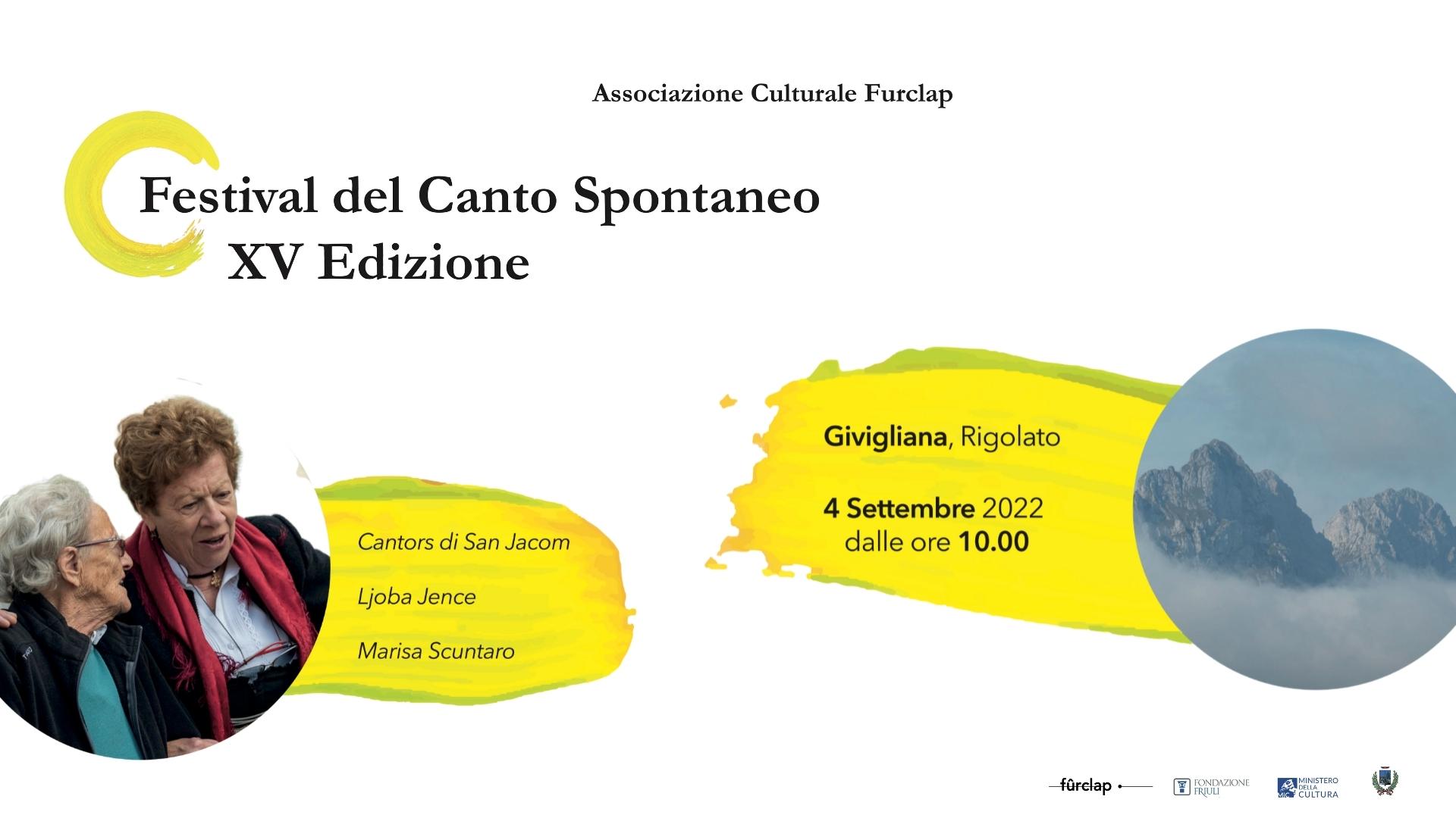 Festival del Canto Spontaneo – XV Edizione