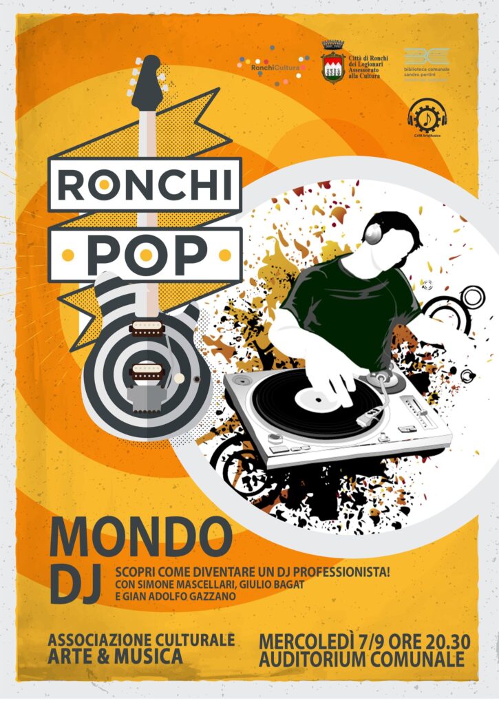 RONCHI POP. Mondo Dj