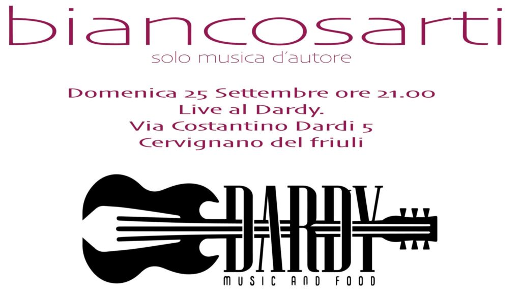 Biancosarti Live al Dardy - Biancosarti Live al Dardy
