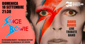 STAGE BOWIE – David Bowie Tribute Band STAGE BOWIE - David Bowie Tribute Band