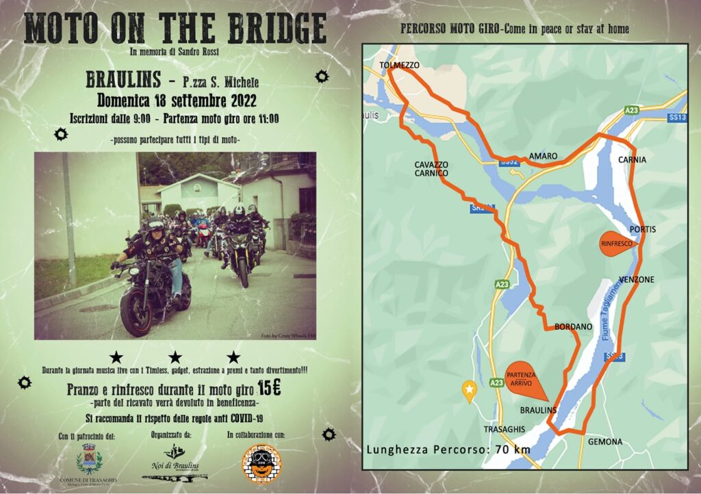 Moto On The Bridge