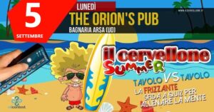 Il cervellone Il cervellone, The Orion’s – Pub & Beer BQ, Sevegliano, UdineThe Orion’s – Pub & Beer BQ – Sevegliano – Udine Il cervellone, The Orion’s - Pub & Beer BQ, Sevegliano, Udine