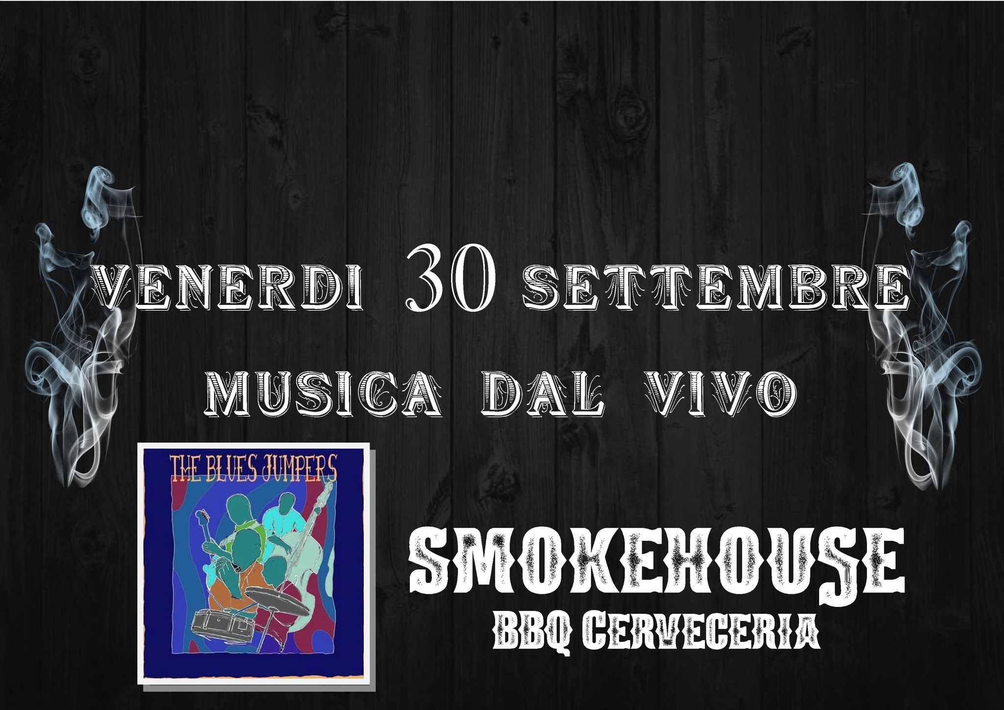 Musica dal Vivo in SmokeHouse BBQ Cerveceria - THE BLUES JUMPERS