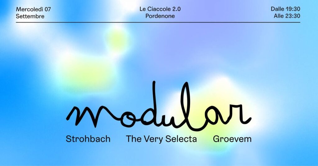The Sound of Modular c/o ex Convento dei Domenicani - The Sound of Modular c/o ex Convento dei Domenicani