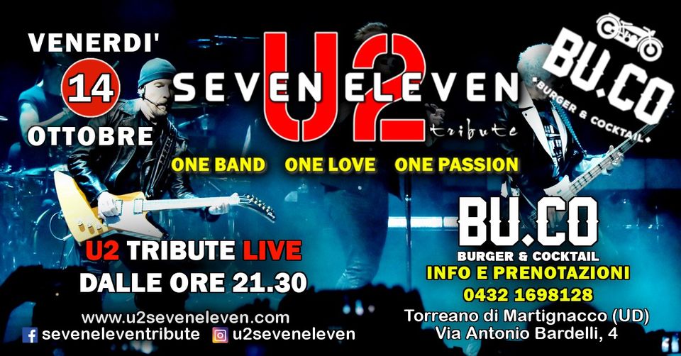 Seven Eleven U2 Live @ BU.CO Burger & Cocktail (UD)
