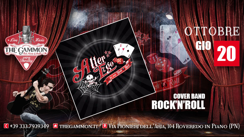 ALTEREGO Rock'n Roll musica live rock roveredo in piano