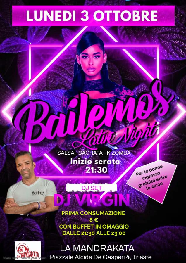 Lunedì latino a Trieste, Bailemos Latin night - Lunedì latino a Trieste, Bailemos Latin night