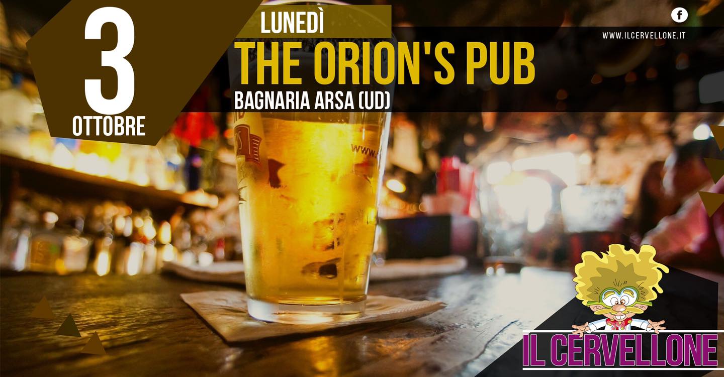 Il cervellone al The Orion’s - Pub & Beer BQ, Sevegliano, Udine