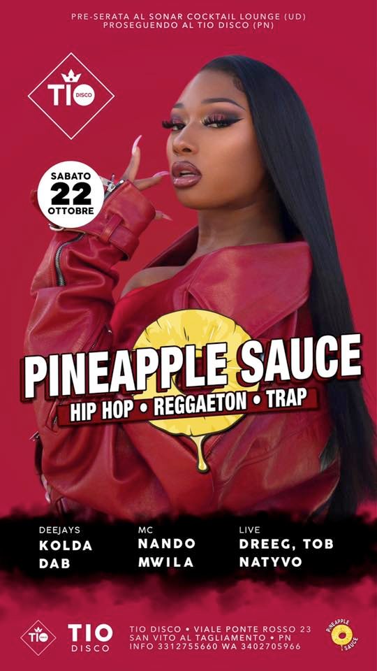 Pineapple Sauce al Sonar Cocktail Lounge + Tio Disco ⚫️🔴 - Pineapple Sauce al Sonar Cocktail Lounge + Tio Disco