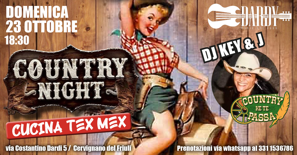 COUNTRY NIGHT - DJ KEY & J