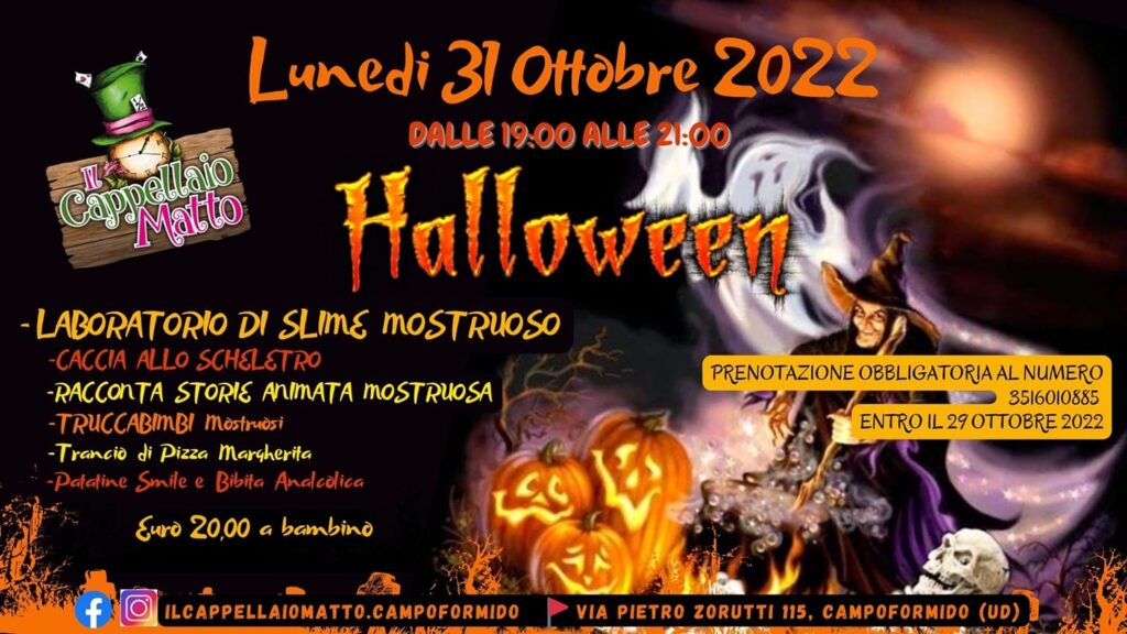 Halloween ๐ 2022 - Halloween a Campoformido