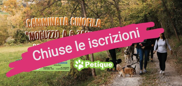 Camminata cinofila Moruzzo a 6 zampe