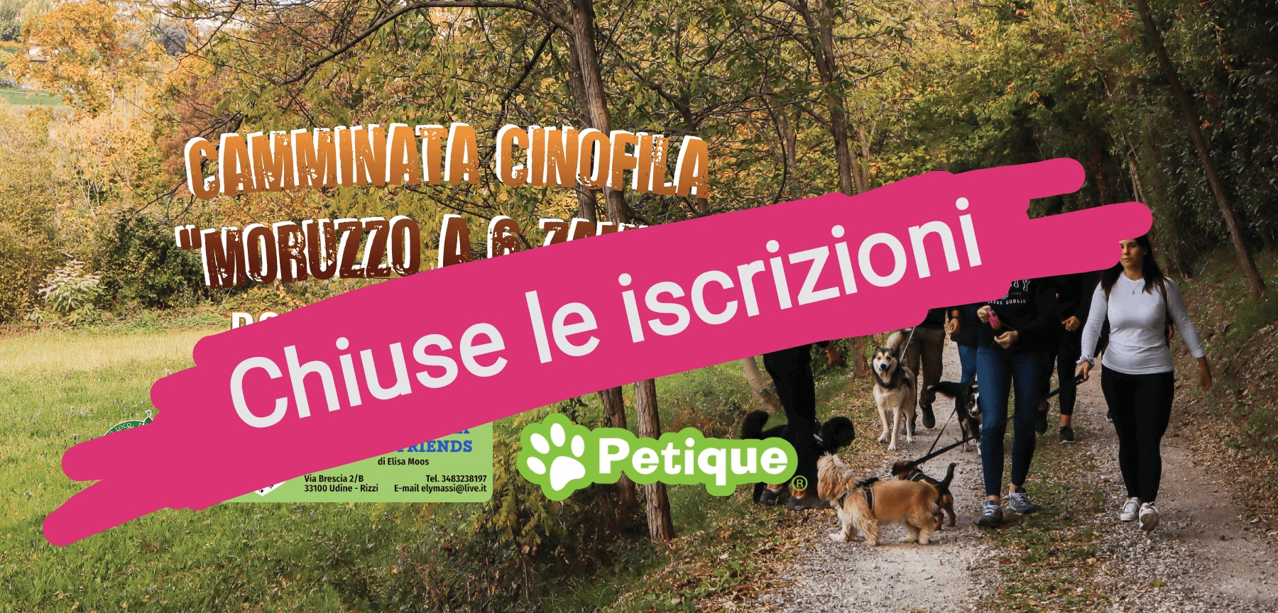 Camminata cinofila Moruzzo a 6 zampe 1 - Camminata cinofila Moruzzo a 6 zampe