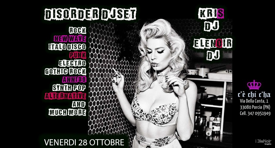 Disorder Night al C'è Chi C'ha Pub