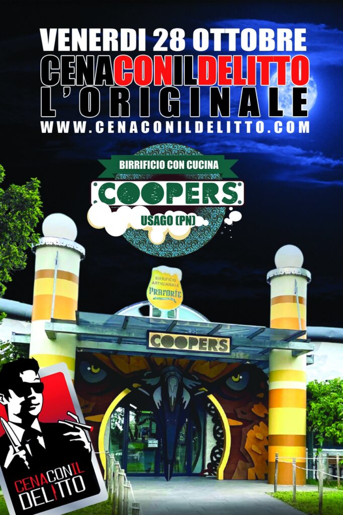Cena con Delitto Birrifico Coopers - Cena con Delitto Birrifico Coopers