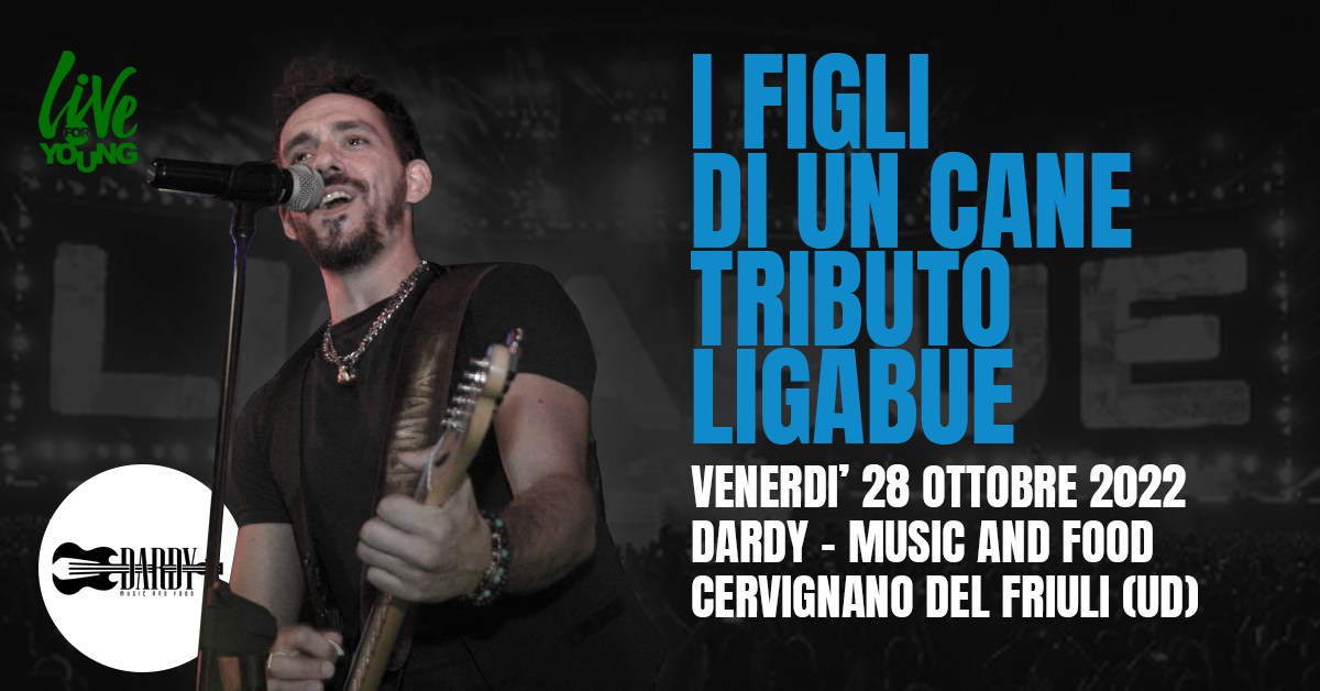 Fdcband Ligabue Tribute Band live al Dardy - Music and Food - Fdcband Ligabue Tribute Band live