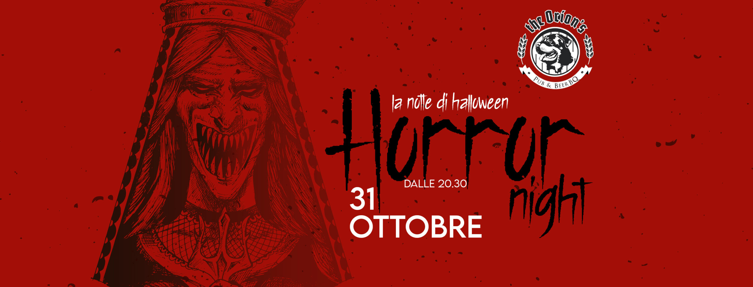 Horror Night - La notte di Halloween al The Orion’s - Pub & Beer BQ - Sevegliano - Udine