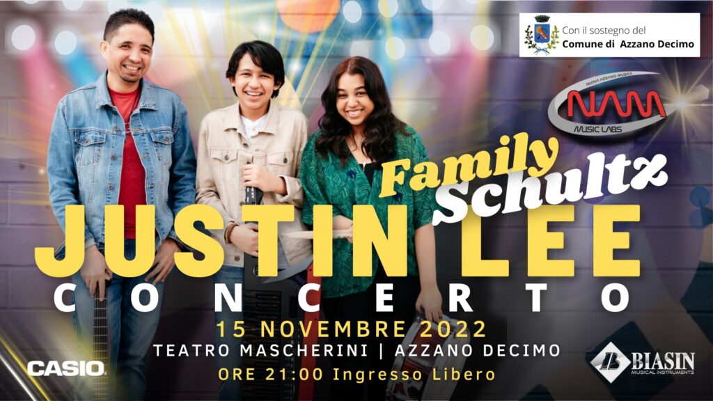 Justin Lee Schultz & Family Concert - Teatro Mascherini - Justin Lee Schultz & Family Concert - Teatro Mascherini