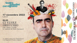 #teatro e #musica: ELIO canta e recita ENZO JANNACCI: Ci vuole orecchio al Teatro Pasolini! ELIO canta e recita ENZO JANNACCI: Ci vuole orecchio al Teatro Pasolini