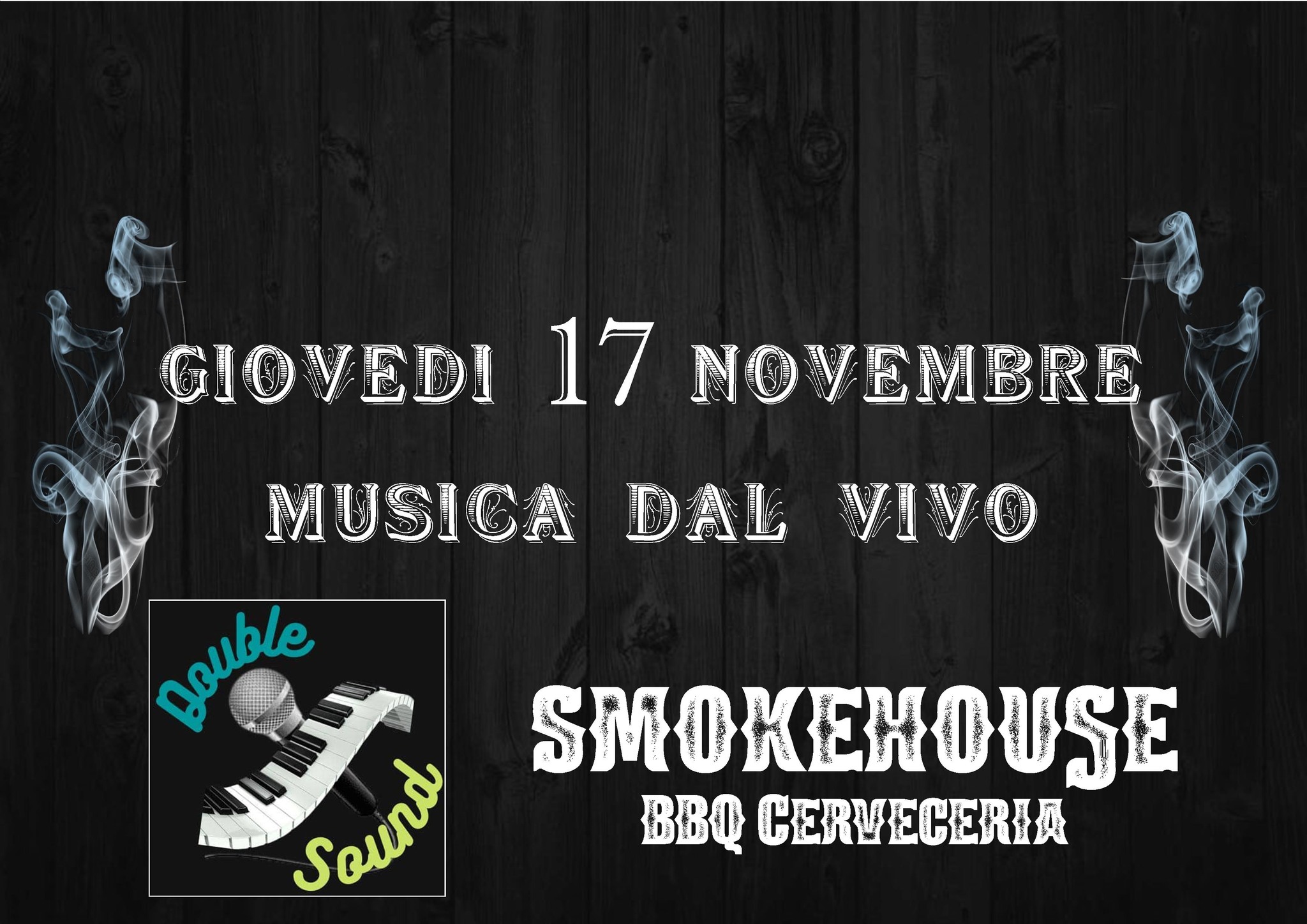 MUSICA DAL VIVO in SmokeHouse BBQ Cerveceria - Double Sound