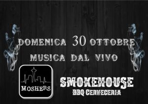 Musica dal Vivo in SmokeHouse BBQ Cerveceria – Moshers Grunge Experience Musica dal Vivo in SmokeHouse BBQ Cerveceria