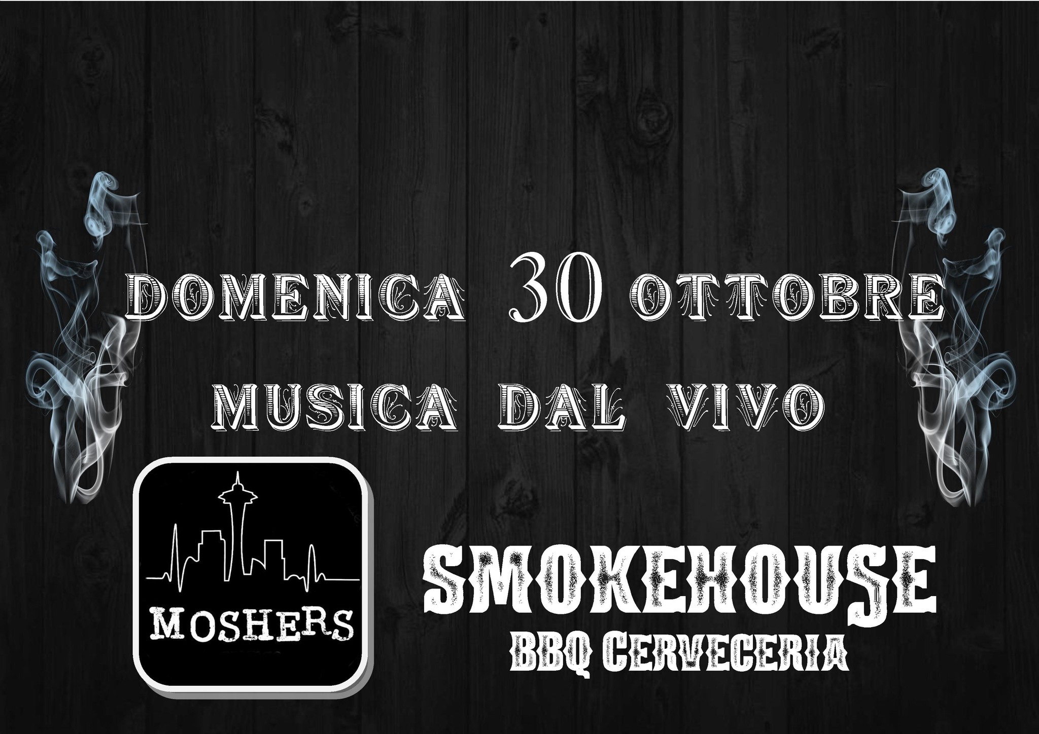 Musica dal Vivo in SmokeHouse BBQ Cerveceria