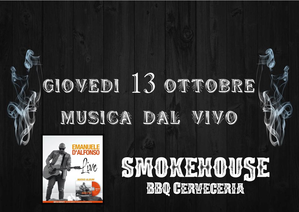 Musica dal Vivo in SmokeHouse BBQ Cerveceria -