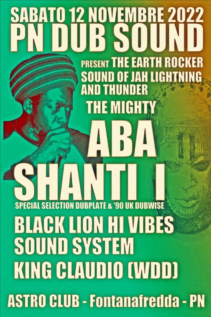 PN DUB SOUND presents ABA SHANTI-I in session