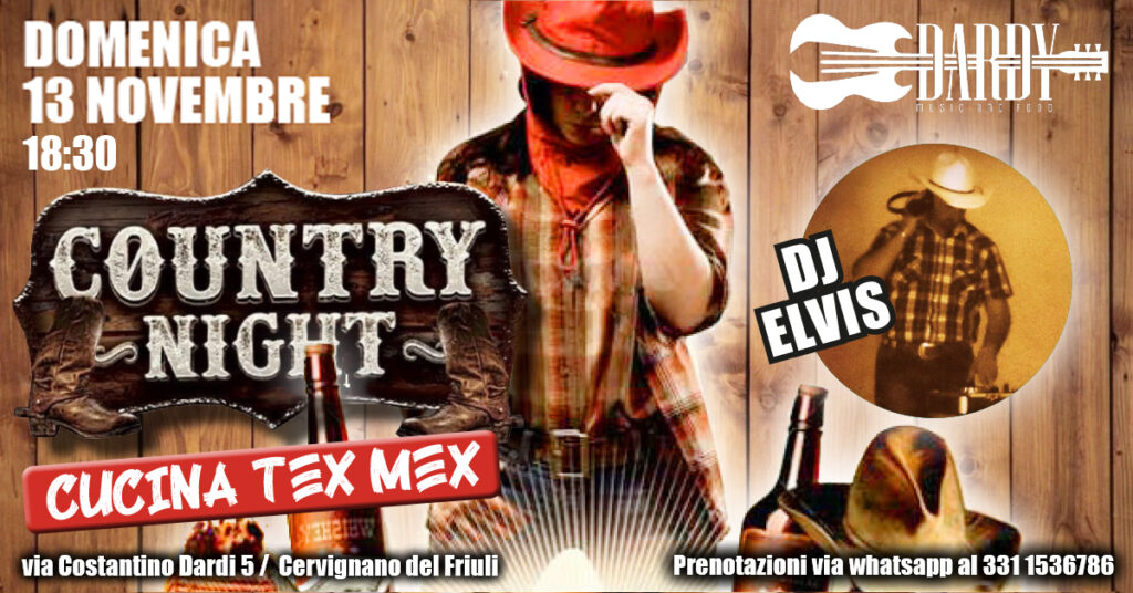 COUNTRY NIGHT - DJ ELVIS