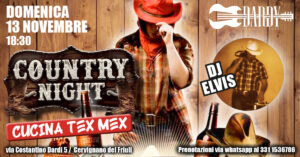 COUNTRY NIGHT – DJ ELVIS COUNTRY NIGHT - DJ ELVIS