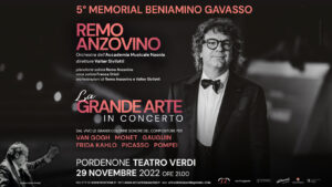 REMO ANZOVINO e l’orchestra dell’Accademia Musicale Naonis – La Grande Arte in concerto a Pordenone REMO ANZOVINO e l'orchestra dell'Accademia Musicale Naonis - La Grande Arte in concerto a Pordenone