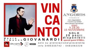 MAURO ERMANNO GIOVANARDI storytelling @Podere di ANGORIS – Cormons (GO) MAURO ERMANNO GIOVANARDI storytelling al Podere di ANGORIS