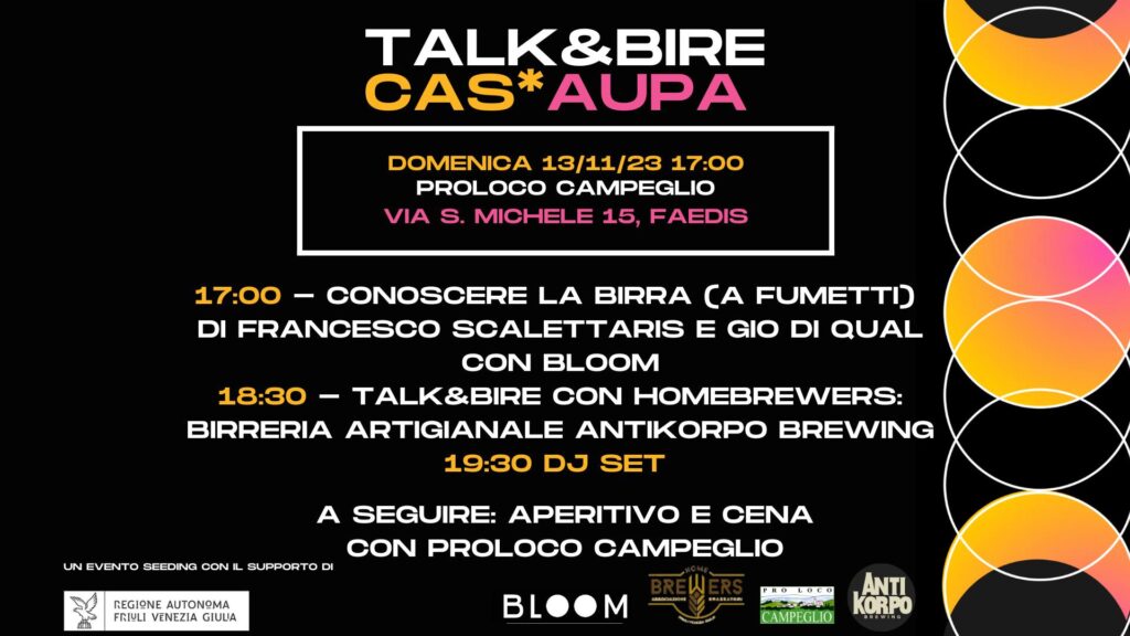 Talk&Bire - Antikorpo Brewing a Campeglio