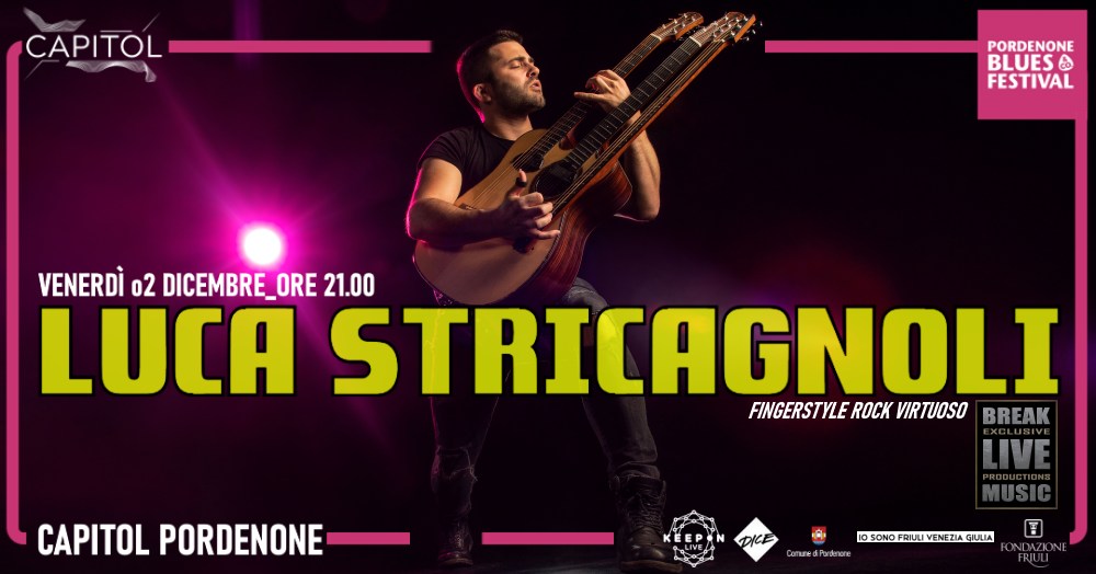 LUCA STRICAGNOLI - Fingerstyle Guitar Virtuoso