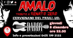 AMALO – Renato Zero Tribute @ DARDY AMALO - Renato Zero Tribute al DARDY