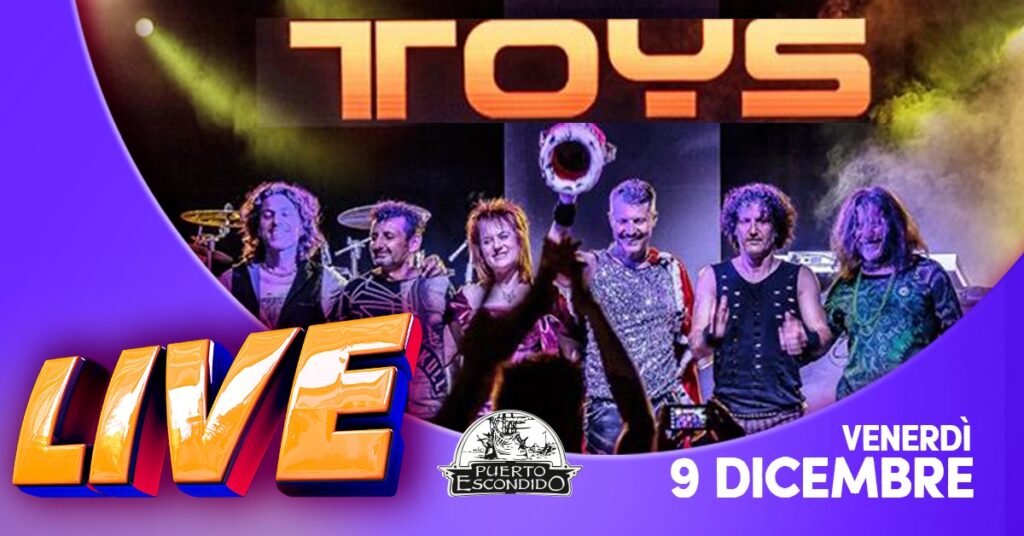 TOYS (tributo ai Queen) live al Puerto Escondido