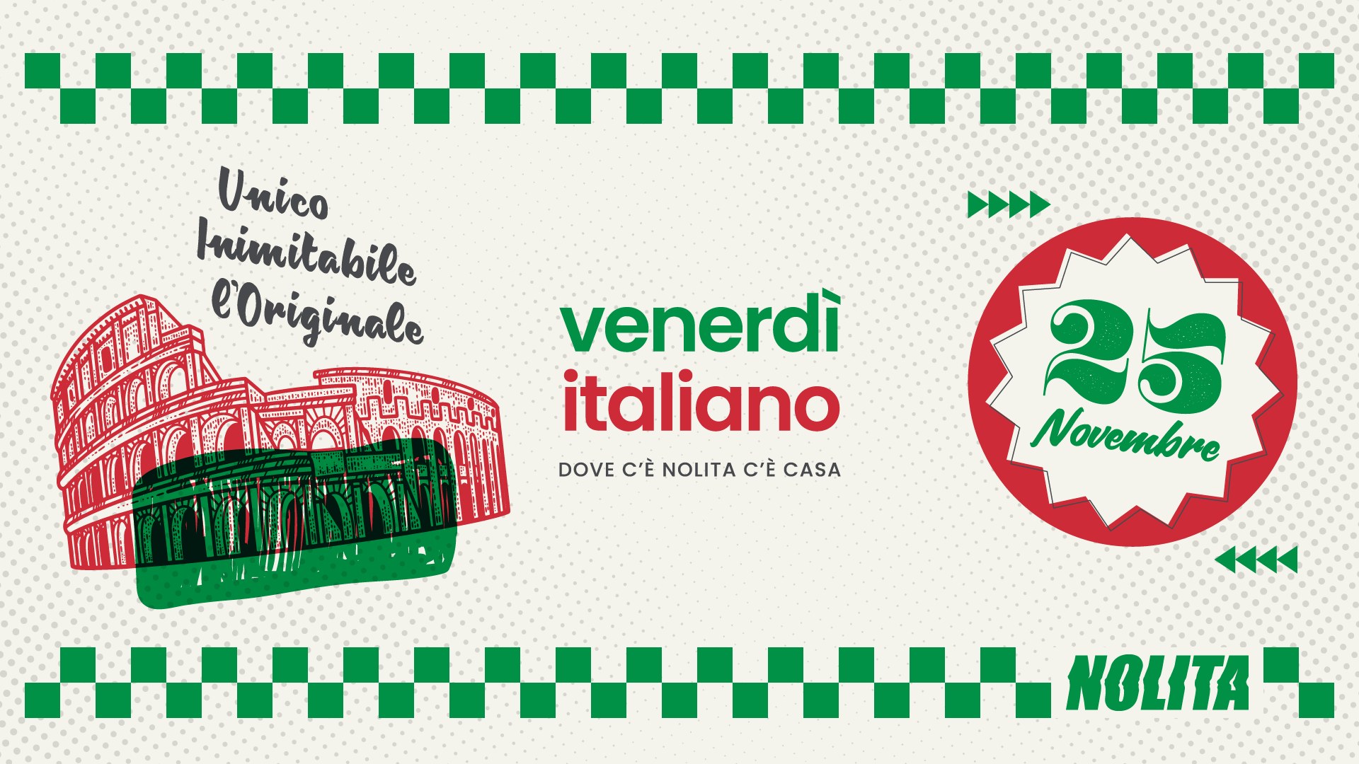 VENERDÌ ITALIANO NOLITA