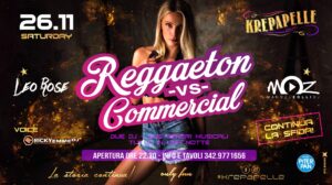 ★★★ KREPAPELLE – Reggaeton vs Commercial! – sab26novembre2k22 KREPAPELLE - Reggaeton vs Commercial