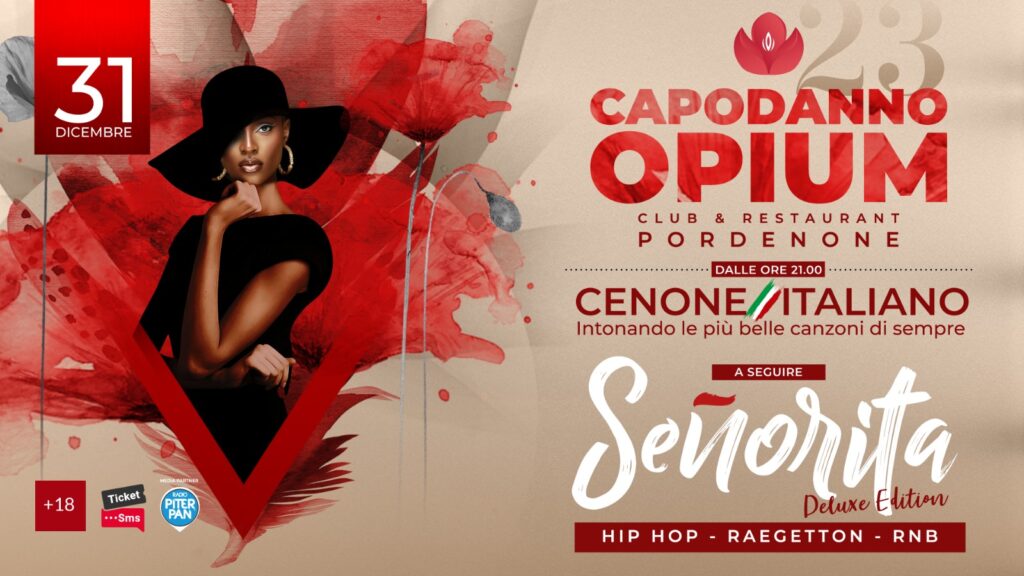 Capodanno 2023 • Opium Club - Capodanno 2023 • Opium Club