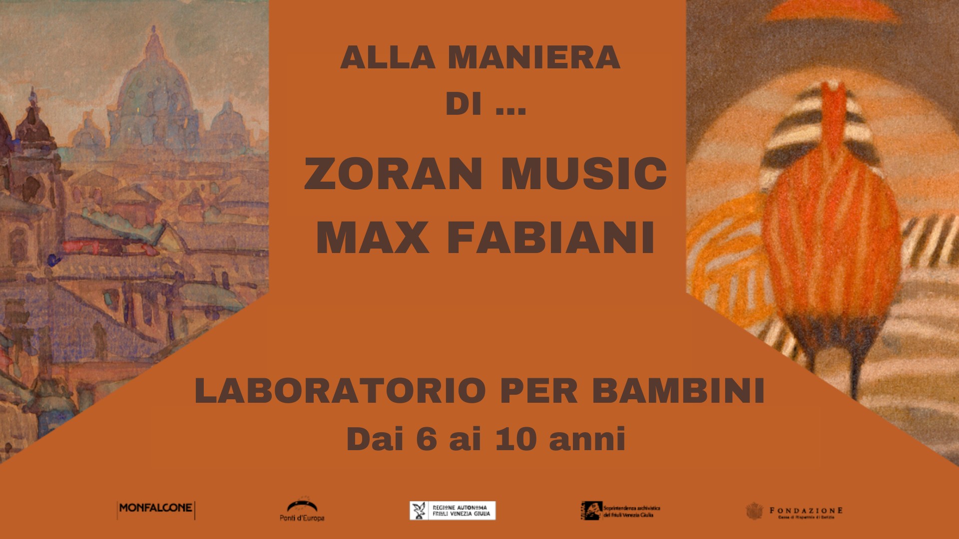 Laboratori didattici per bambini su Zoran Music e Max Fabiani - EventiFVG.it