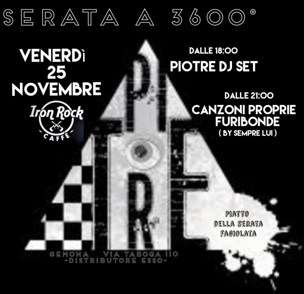 PIOTRE DJ SET + LAIV FURIBONDO