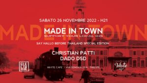 ELECTRIQUE presents MADE in TOWN Say Hallo Special Edition ELECTRIQUE presents MADE in TOWN Say Hallo Special Edition