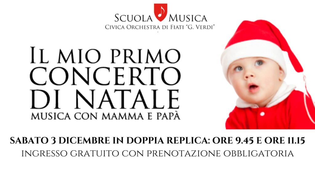 IL MIO PRIMO CONCERTO DI NATALE - MUSICA CON MAMMA E PAPA'
