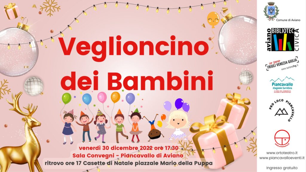 A Piancavallo VEGLIONCINO DEI BAMBINI e LA TOMBOLA DEI LIBRI